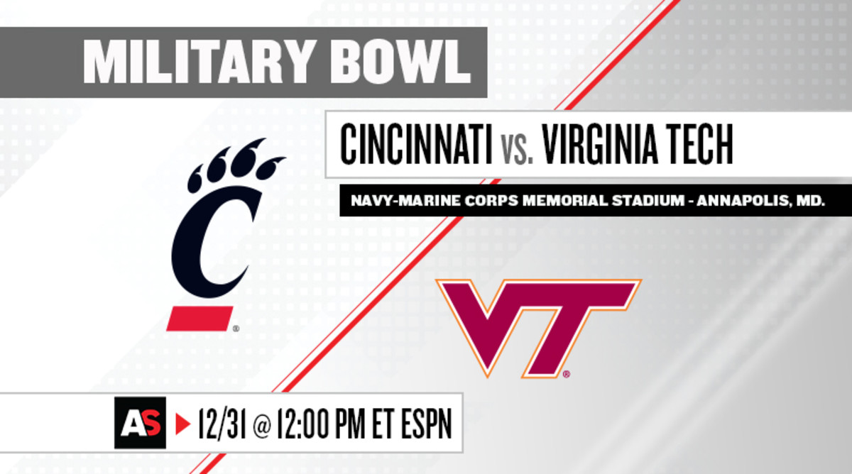Military Bowl Prediction and Preview: Cincinnati vs. Virginia Tech