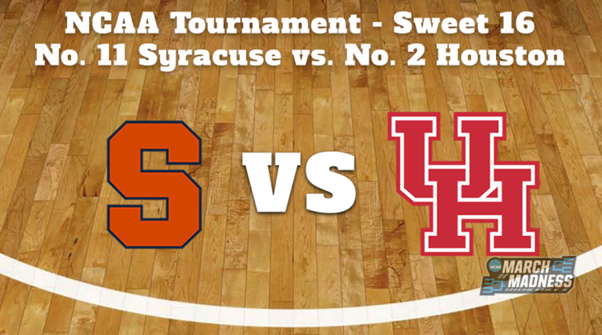 Syracuse Orange vs. Houston Cougars Prediction: NCAA Tournament Sweet 16 Preview