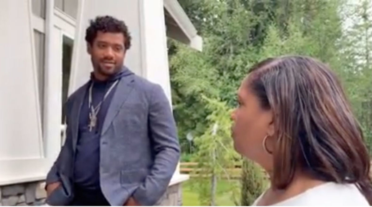 Russell Wilson and Ciara Surprise His Mom with a New House for Mother's Day