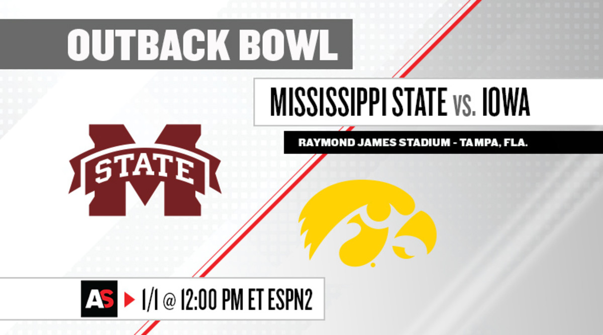 Outback Bowl Prediction and Preview Mississippi State vs. Iowa Expert