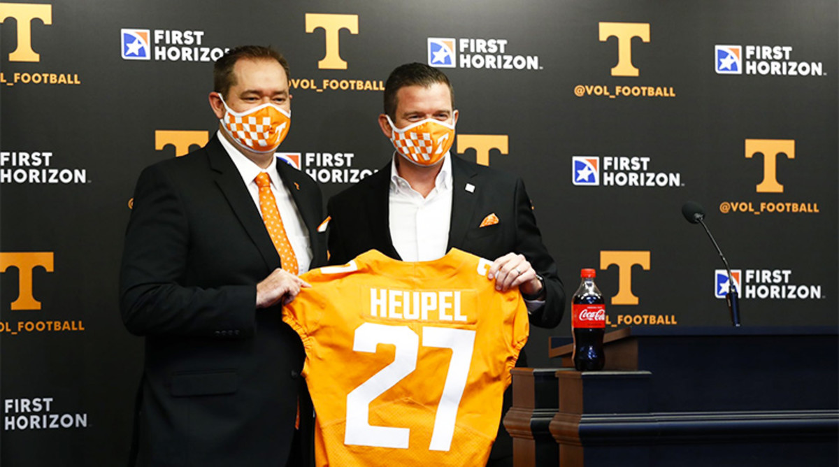 Josh Heupel and Danny White, Tennessee Volunteers Football