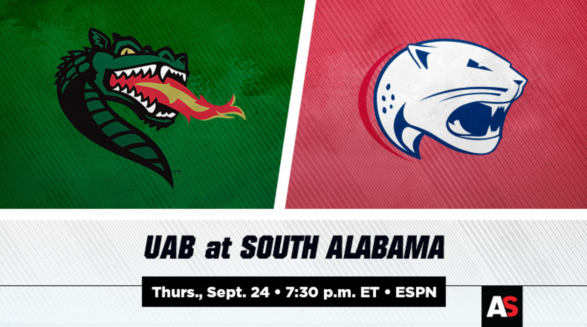 UAB vs. South Alabama Football Prediction and Preview AthlonSports