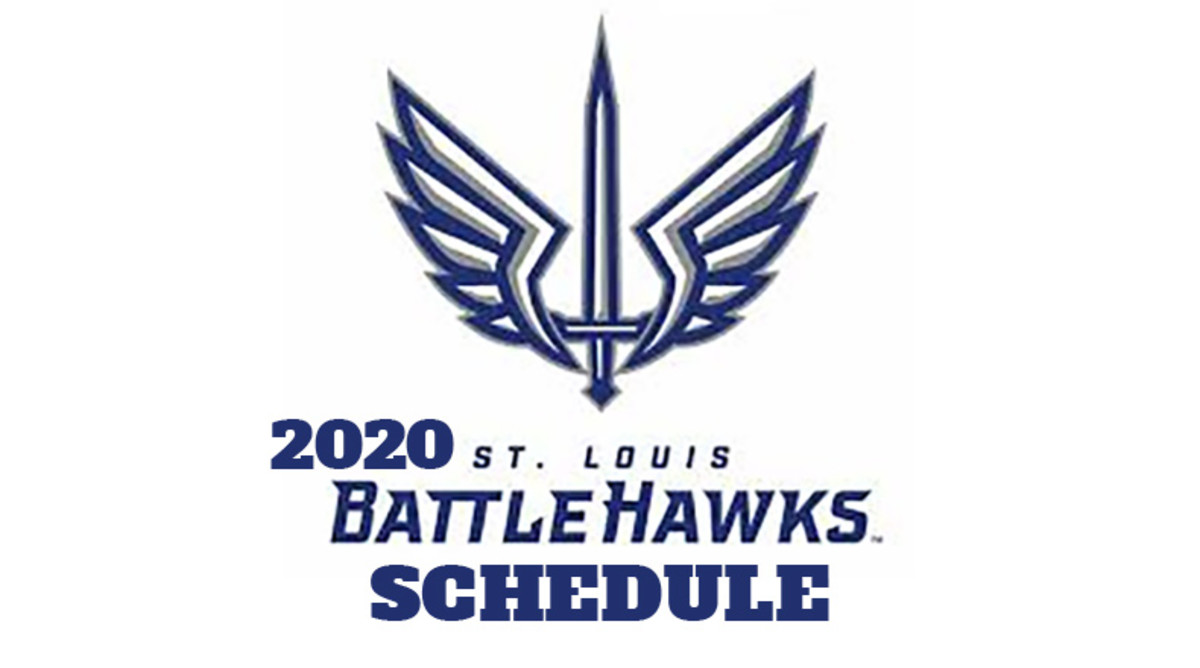 St. Louis BattleHawks 2020 Schedule (XFL Football)