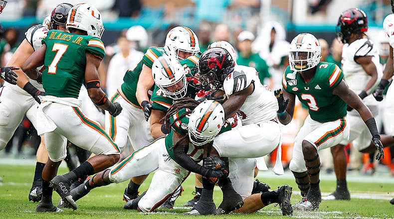 Miami Football Ranking The Toughest Games On The Hurricanes Schedule 