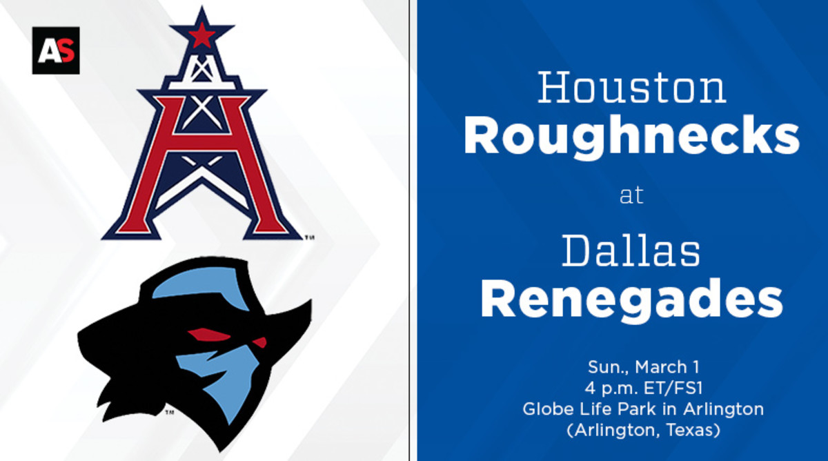 Houston Roughnecks vs. Dallas Renegades Prediction and Preview (XFL Football)