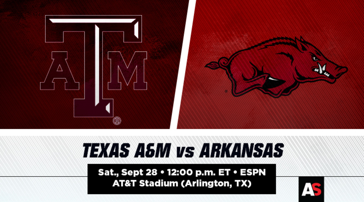 Texas A&M vs. Arkansas Football Prediction and Preview AthlonSports