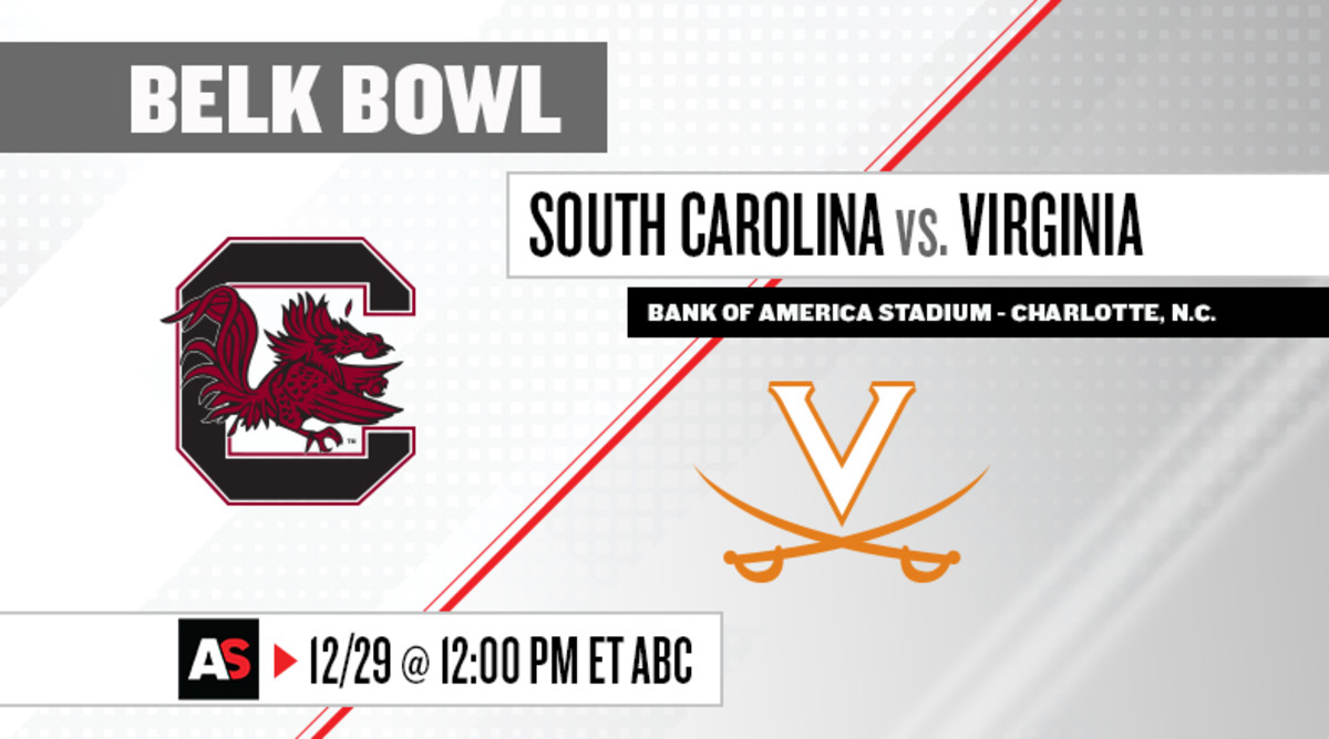 Belk Bowl Prediction and Preview: South Carolina vs. Virginia