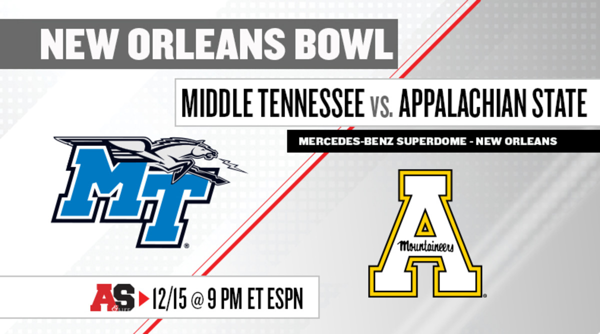 New Orleans Bowl Prediction and Preview: Middle Tennessee vs. Appalachian State