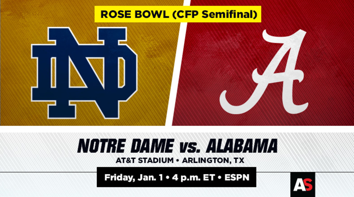 Rose Bowl Prediction And Preview Notre Dame Vs Alabama Athlon Sports