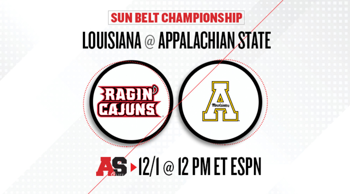 Sun Belt Championship Game Prediction and Preview: Louisiana vs. Appalachian State