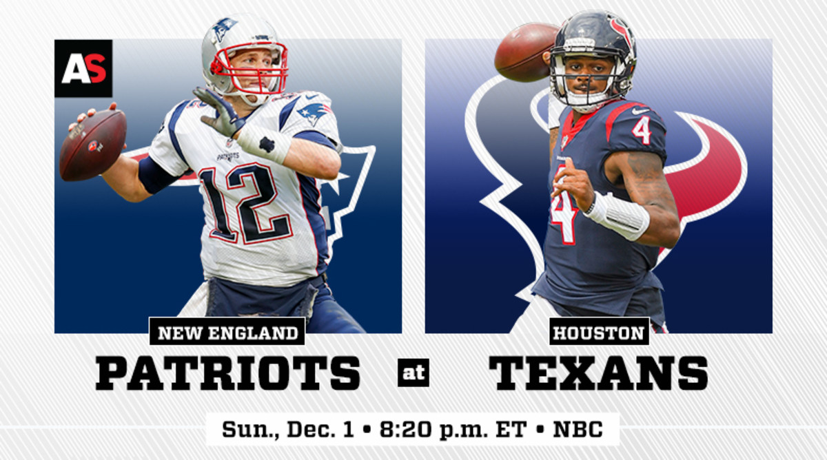 Sunday Night Football: New England Patriots vs. Houston Texans Prediction and Preview