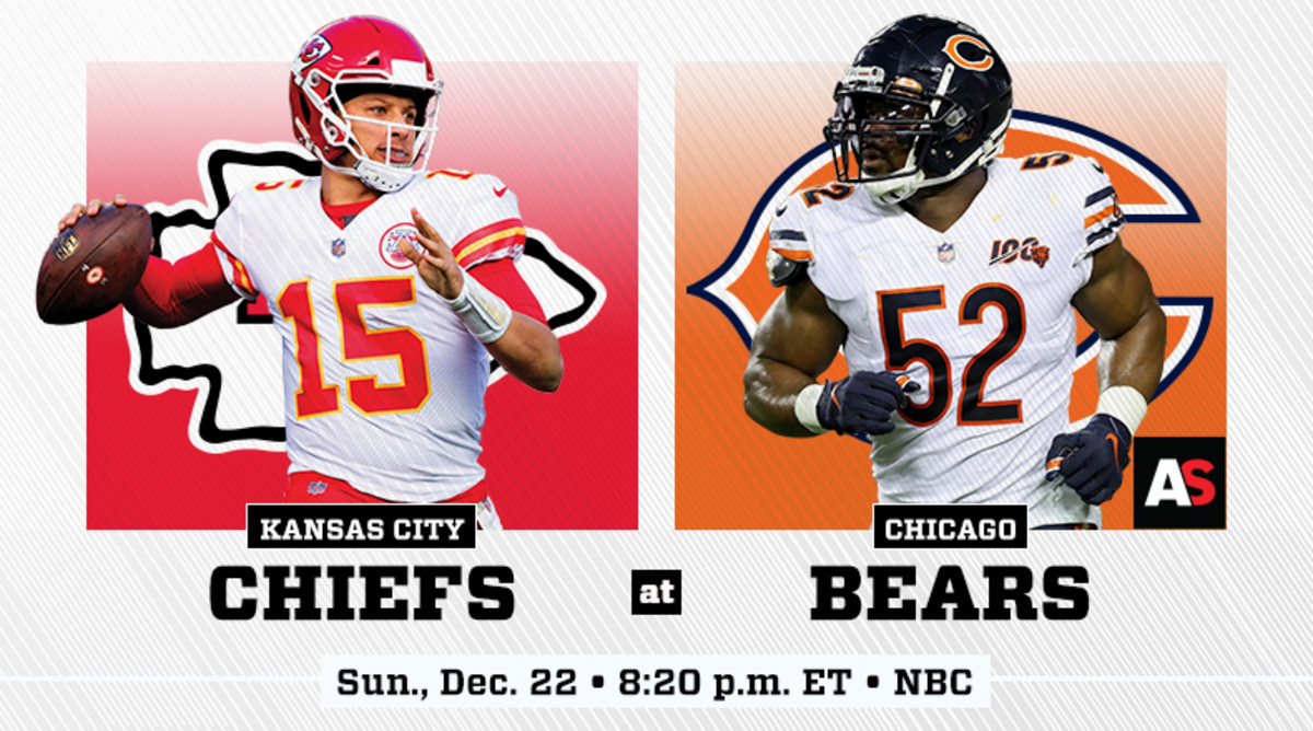 Sunday Night Football Kansas City Chiefs vs. Chicago Bears Prediction