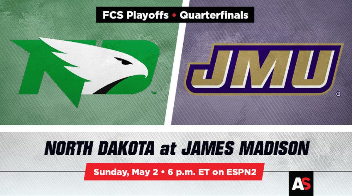 FCS Quarterfinal Prediction and Preview: North Dakota vs. James Madison