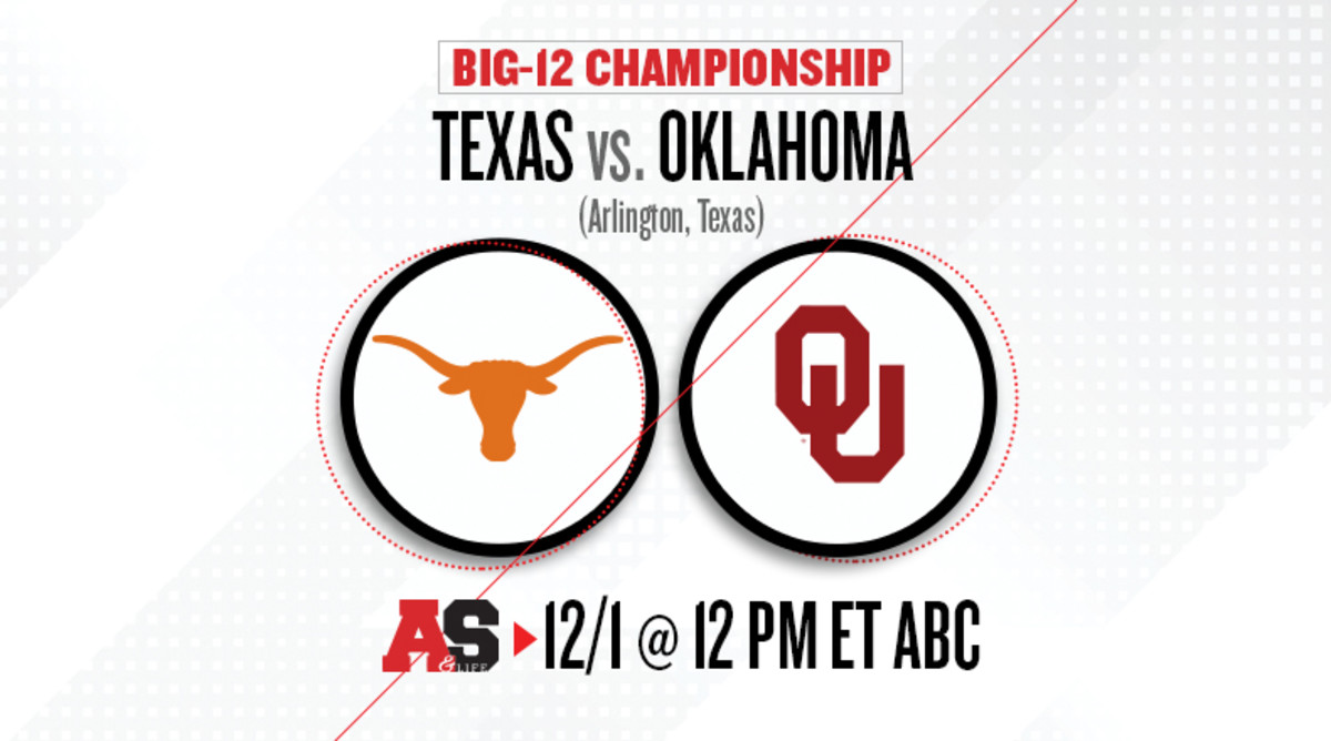 Big 12 Championship Game Prediction and Preview: Texas vs. Oklahoma