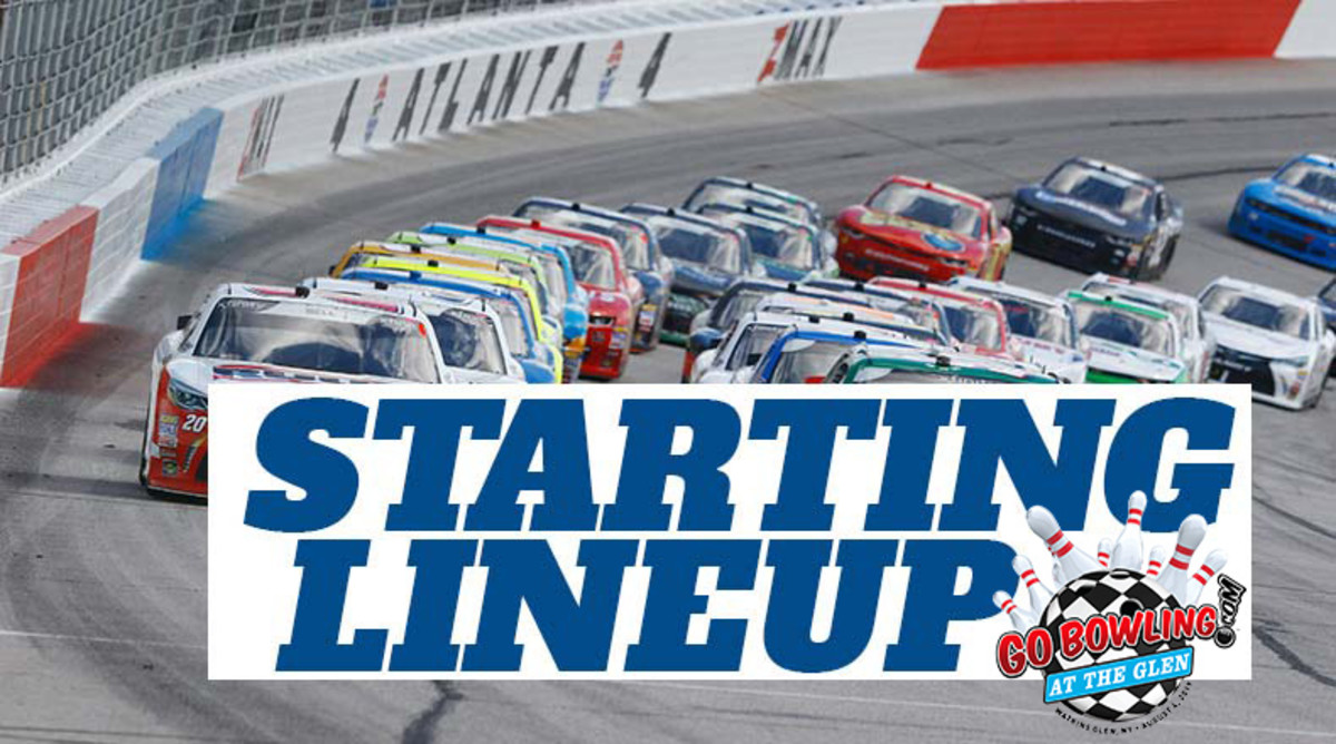 NASCAR Starting Lineup for Sunday's Go Bowling At The Glen at Watkins Glen International