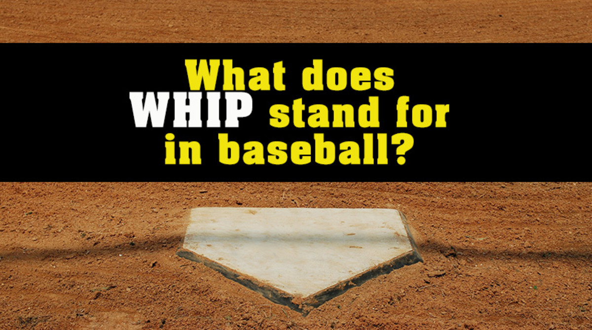 What does WHIP stand for in baseball?