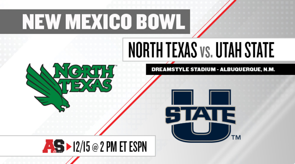 New Mexico Bowl Prediction and Preview North Texas vs. Utah State