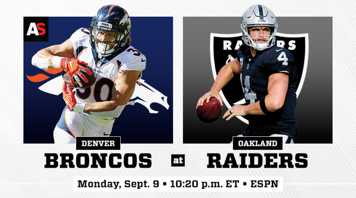 Monday Night Football: Denver Broncos vs. Oakland Raiders Prediction and Preview