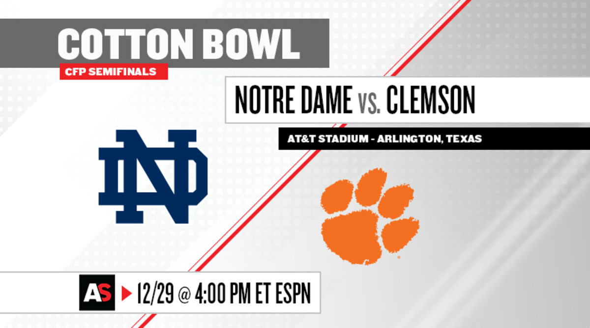 Cotton Bowl Prediction and Preview Notre Dame vs. Clemson