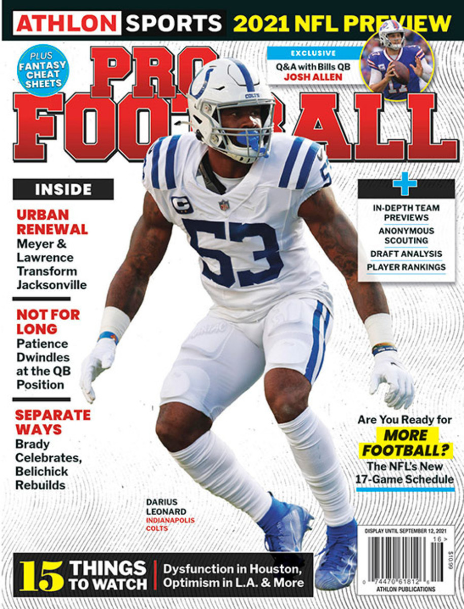 Athlon Sports' 2021 Pro Football Magazine - Indianapolis Colts
