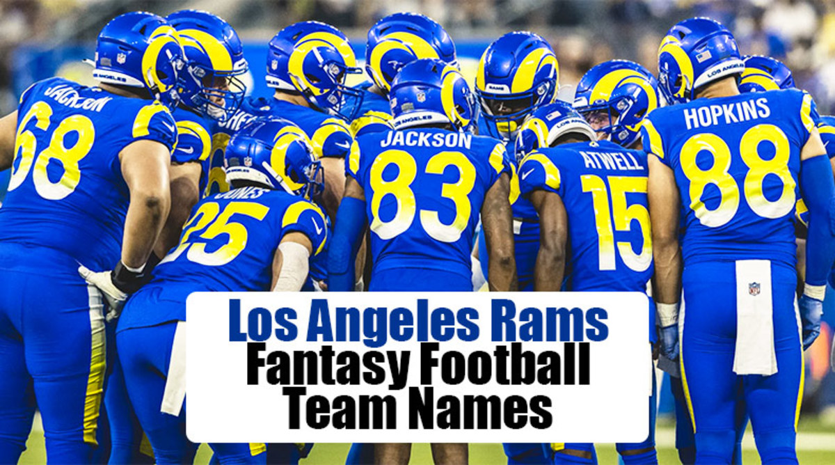 Los Angeles Rams Fantasy Football Team Names