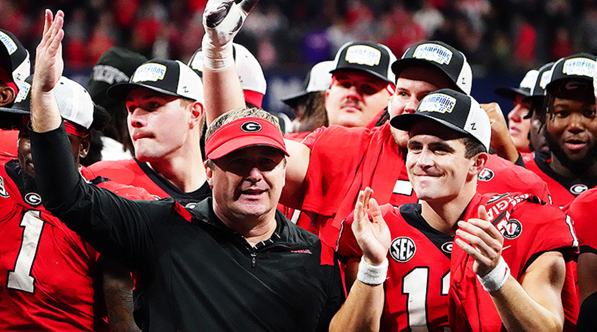 Kirby Smart and Stetson Bennett, Georgia Bulldogs Football