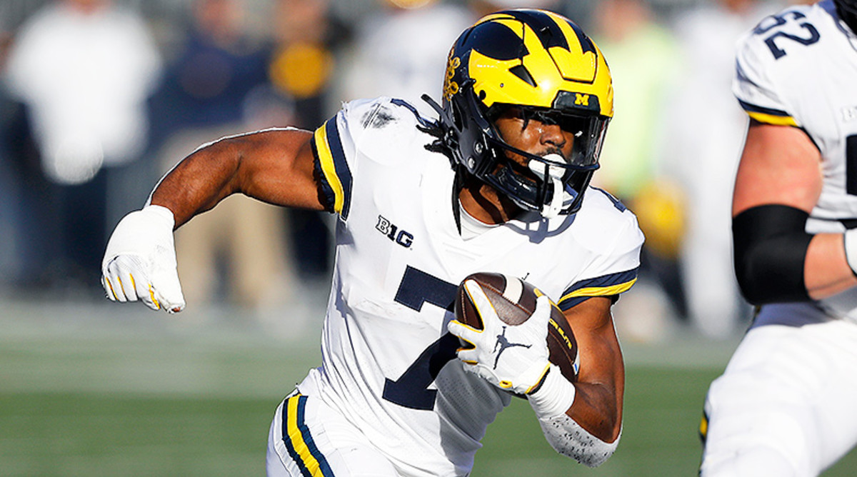 College Football One Reason For Optimism For Every Big Ten Team For   Donovanedwards 2022 Usatoday 