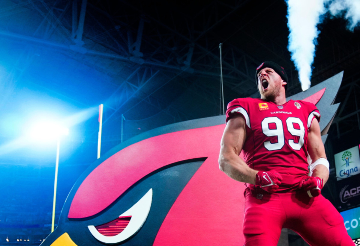 A Cardinals rookie asked JJ Watt for a jersey while high as a kite