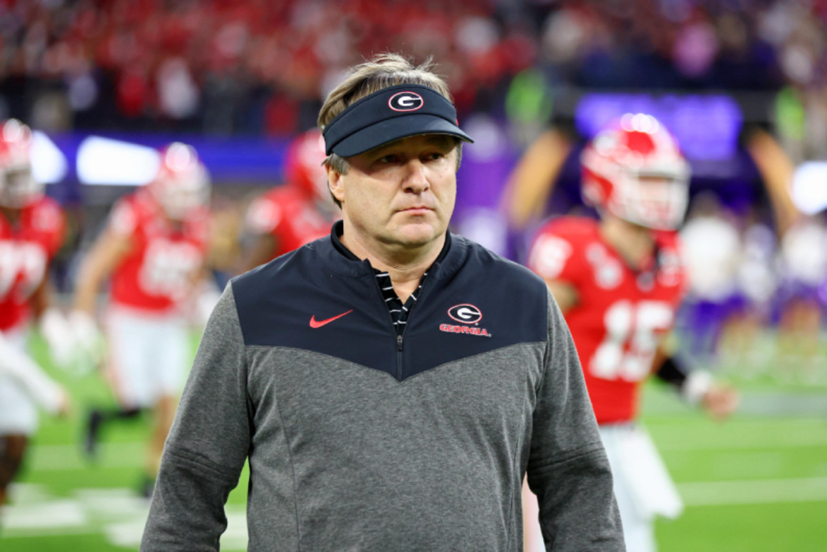 Look Kirby Smart Reacts To Death Of Football Player