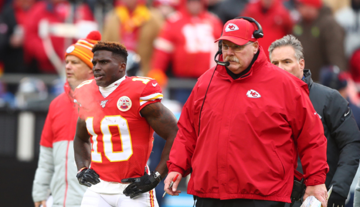 Andy Reid Makes His Opinion Of Tyreek Hill Very Clear