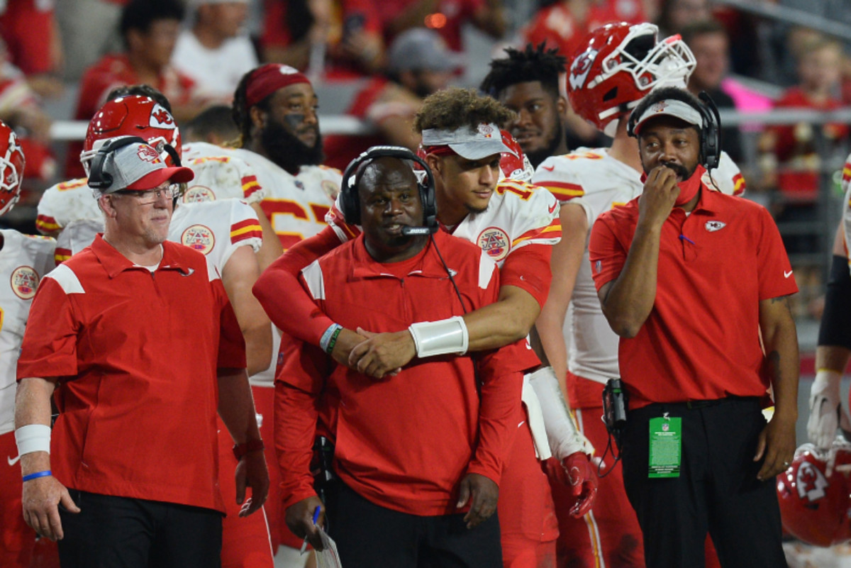 Mahomes responds to Bieniemy, Commanders controversy