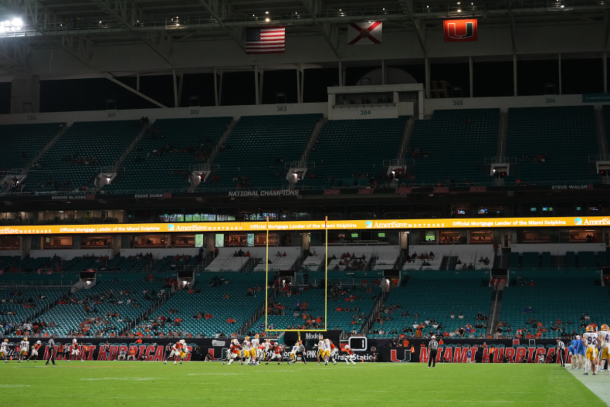 Section 135 at Hard Rock Stadium 