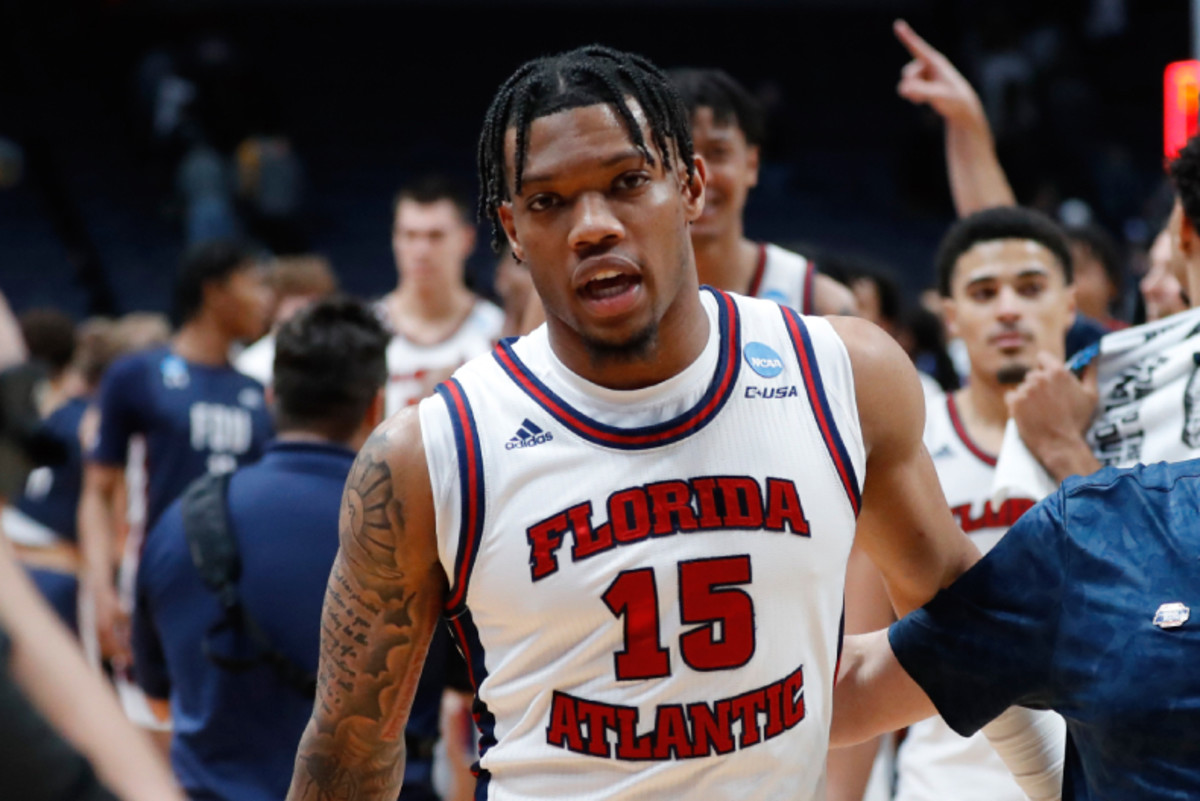 FAU - NCAA Men's Basketball : Alijah Martin - Basketball Jersey