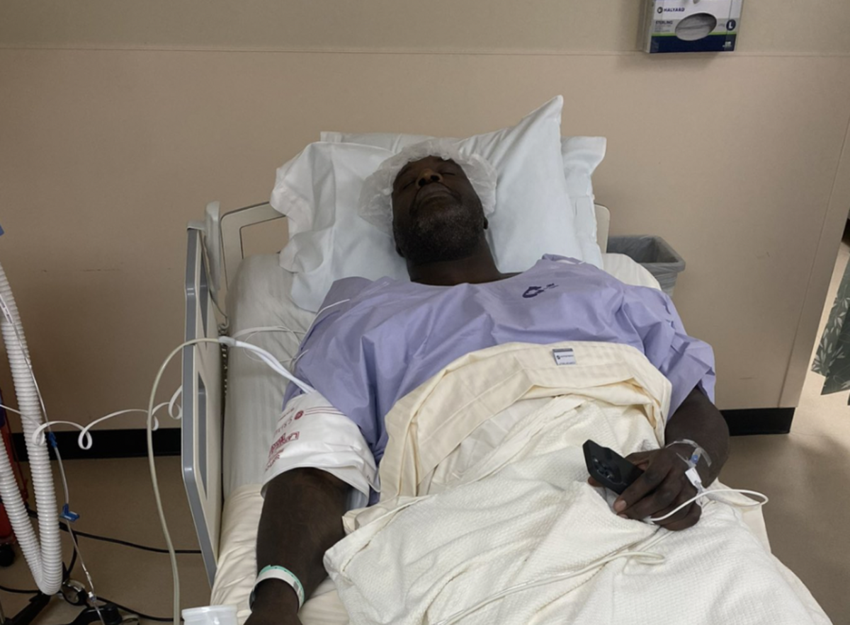 Shaquille O'Neal reveals reason for his hospitalization