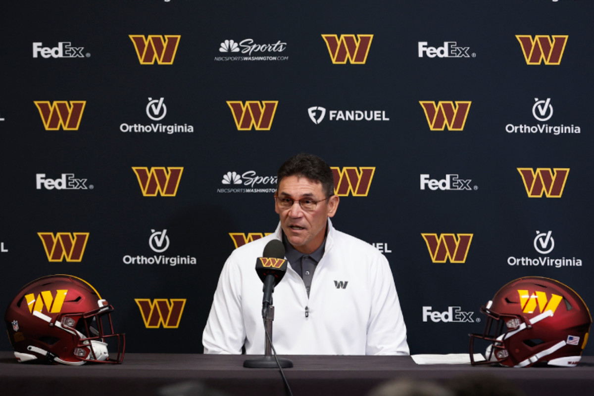 Ron Rivera and Sam Howell try to explain the Washington Commanders