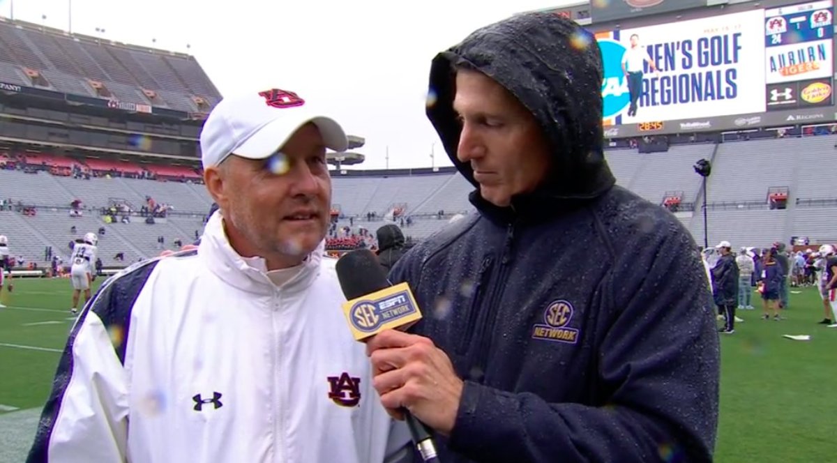 Auburn Spring Game 2023: Tigers' Scrimmage Ruined By Brutal Weather ...