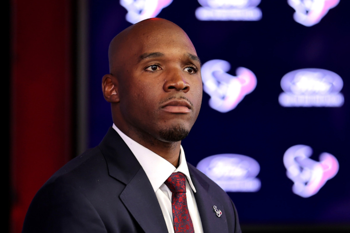 Houston Texans New Head Coach DeMeco Ryans meets with the media