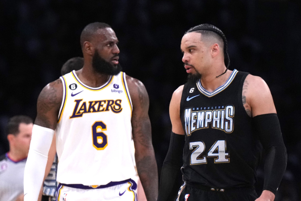 NBA Twitter Reacts To Dillon Brooks' Ejection After Hitting LeBron In ...