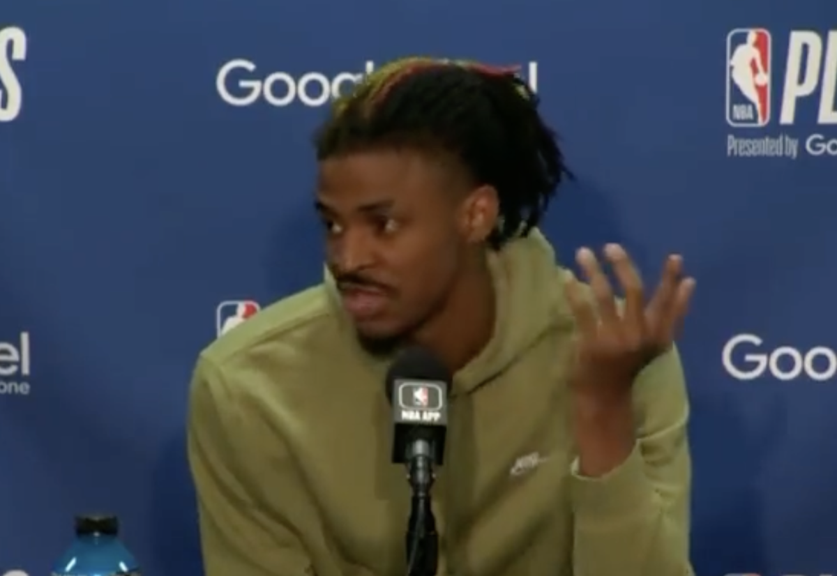 Ja Morant Was Asked About Dillon Brooks' Ejection After Grizzlies' Game ...