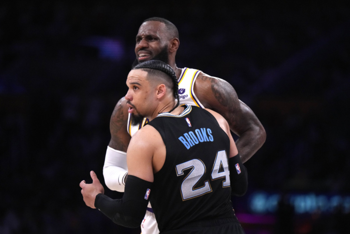 Nba Won T Suspend Dillon Brooks For Hitting Lebron James In The Groin Nba Won T Suspend Dillon Brooks For Hitting Lebron James In The Groin