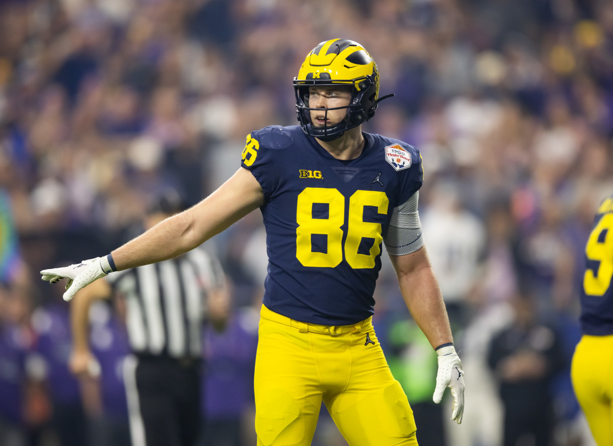 2023 NFL Draft Profile: Luke Schoonmaker - Athlon Sports