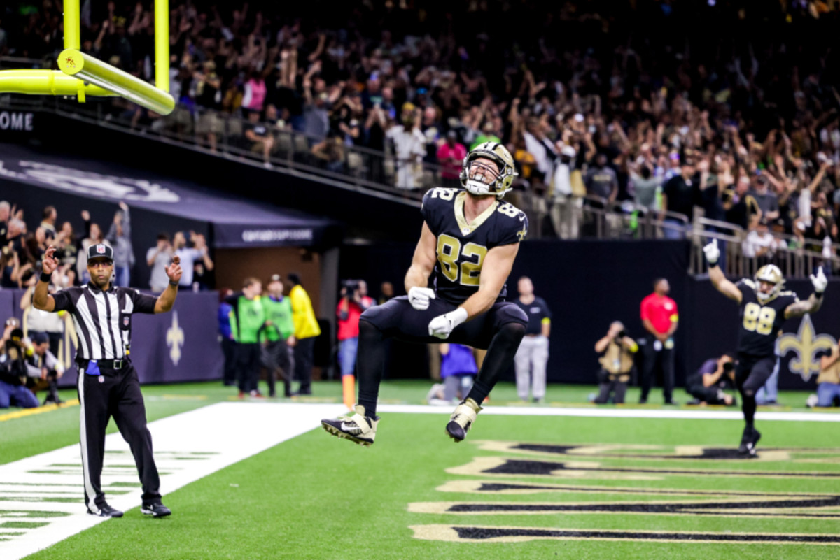 NFL on X: Saints trading TE Adam Trautman to Broncos. (via @TomPelissero)   / X