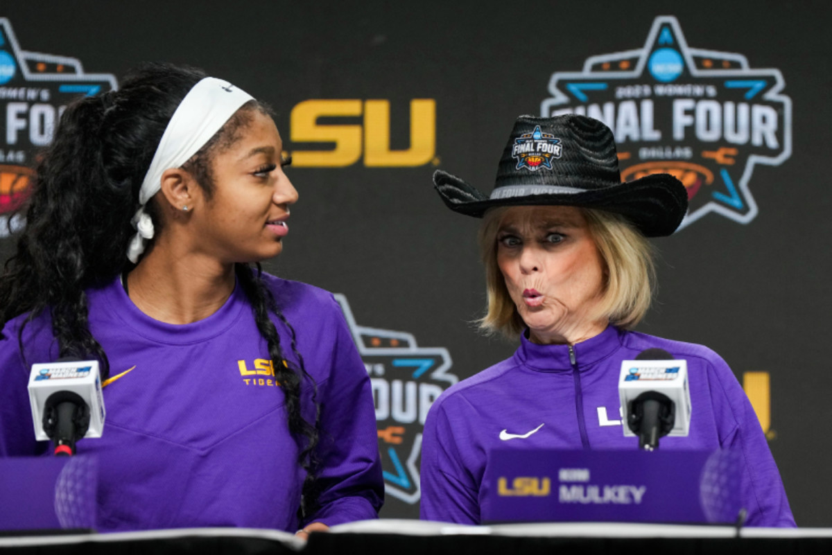 Angel Reese Shares Touching Post-Game Embrace with Coach Kim Mulkey ...