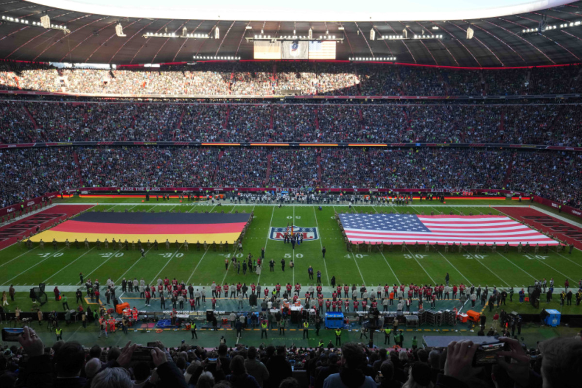 Patriots one of five teams to play home games in Germany, London