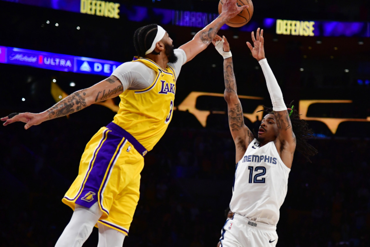 Lakers' Anthony Davis Snubbed From NBA All-Defensive Teams - Athlon Sports