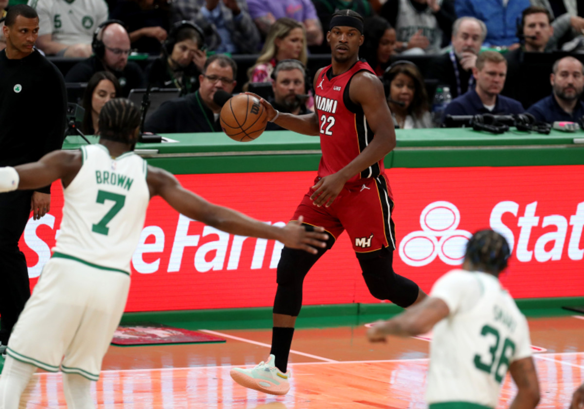 Celtics-Heat: NBA Ref Has Suspicious Reaction To Jimmy Butler Making ...