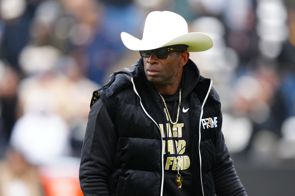Deion Sanders says 'I don't know who he is' when asked about Pat ...