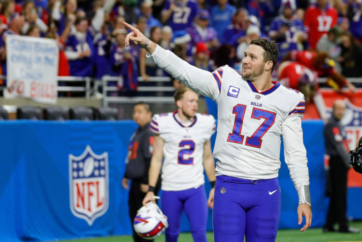 Josh Allen Shares Passionate Four-Word Message For Stefon Diggs -  AthlonSports.com | Expert Predictions, Picks, and Previews