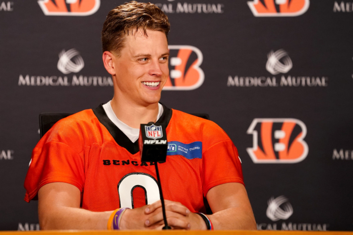 NFL Star Joe Burrow Admits He Doesn T Listen To Taylor Swift Athlon   Usatsi 18536275 2 