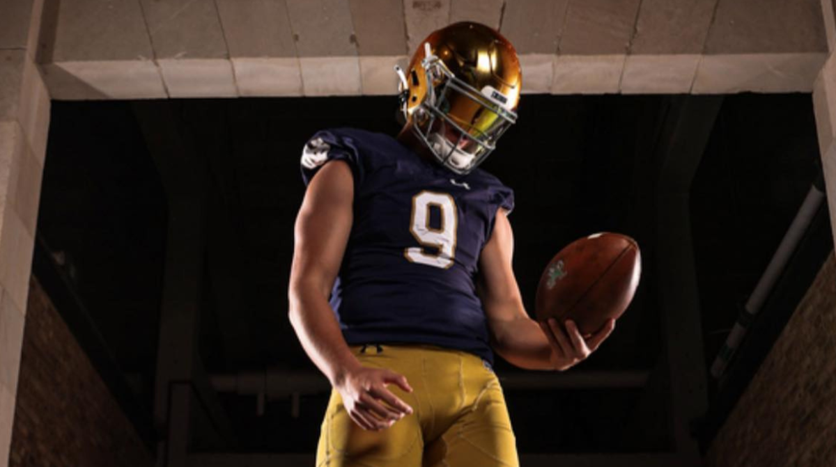 Notre Dame Freshman Bodie Kahoun Is Ready To Compete - Athlon Sports